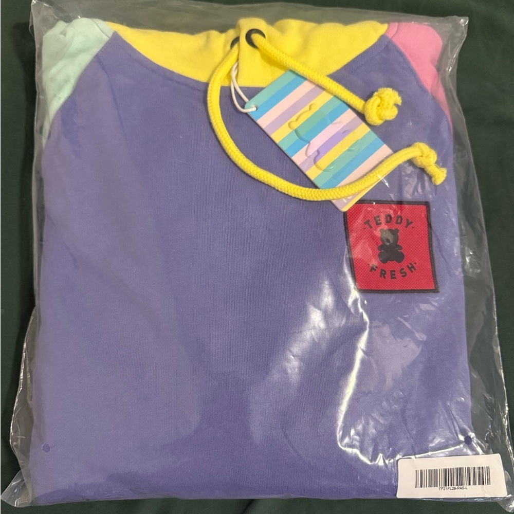 Teddy Fresh Pastel Colorblock Sweater